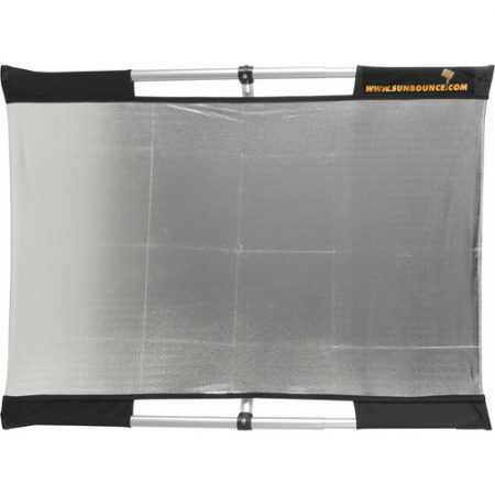 Sunbounce Micro Mini Sun-Bounce Kit - Silver/White Screen (2x3) 60x90cm
